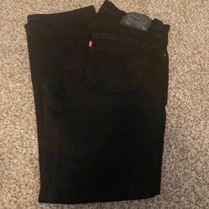 Levi’s 559 Relaxed Straight Fit 33x34 Black Denim